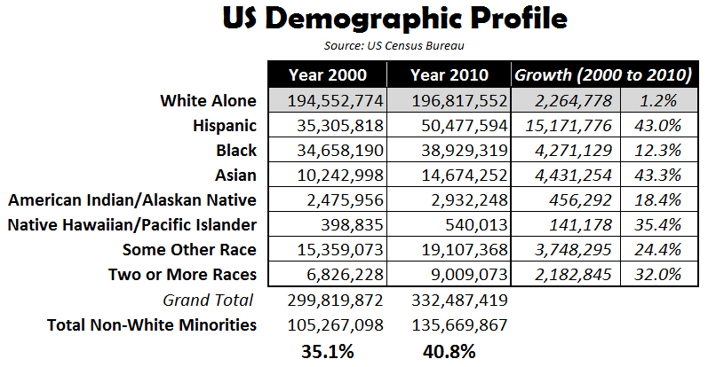 US Demographic Profile