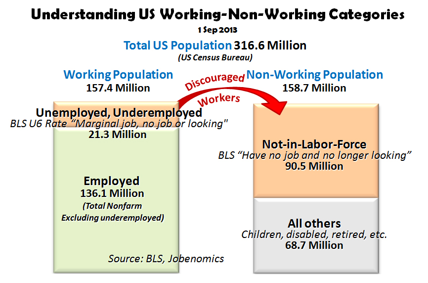 Understanding US Working-Non-Working Categories